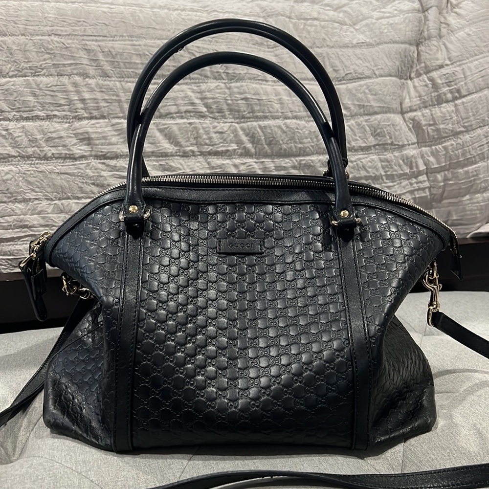 Soft Microguccissima Dome Satchel